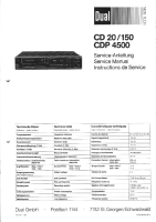 Dual CDP-4500-Service-Manual 